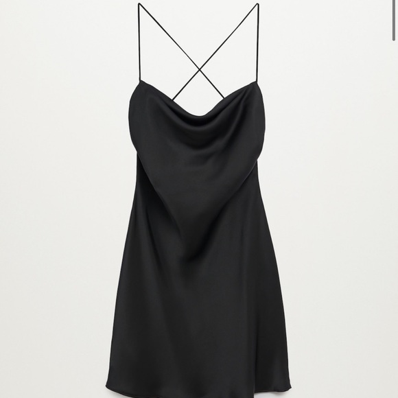 Mango wrap back dress - Picture 3 of 11